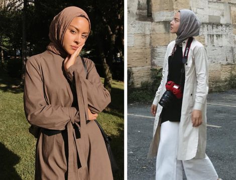 Nude Renklerde Pamuklu ve Keten Şal Modelleri
