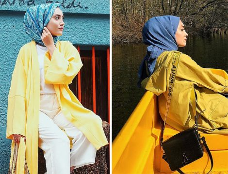 Rimel Aşkına Hilal'den Sarı Kombinler