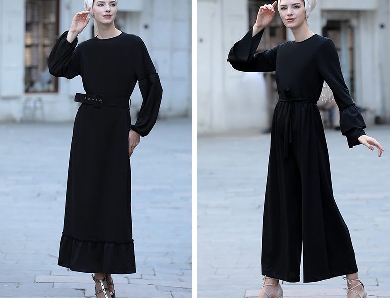 Selma Sarı Design Sİyah Tulum ve Elbise Modelleri