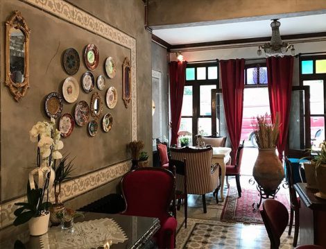 Velvet Cafe Vintage İç Mekan Dekorasyonu