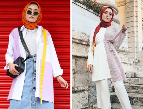 İpek Şalların Denim-Keten Gibi Kumaşlarla Uyumu