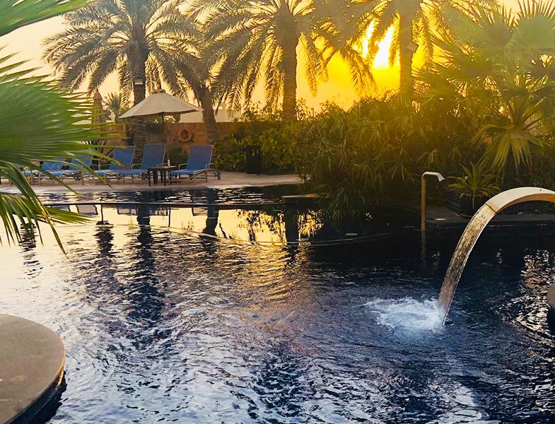 Al Areen Palace & Spa Gün Batımı