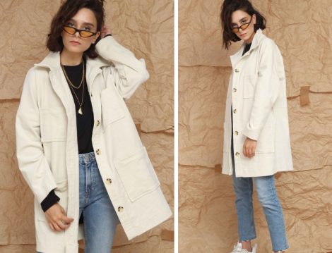 Suud Collection Fitilli Kadife Ceket