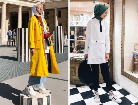 Sweatshirt ve Trençkot Kombini