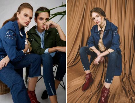Vesna Desing 2018-19 Mavi Trençkot
