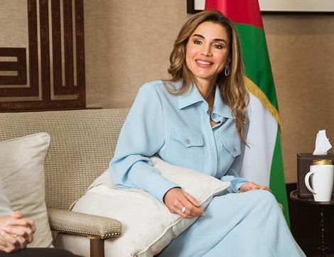 Ürdün Kraliçesi Rania Al Abdullah’ın Zarif ve Benzersiz Sonbahar Stili