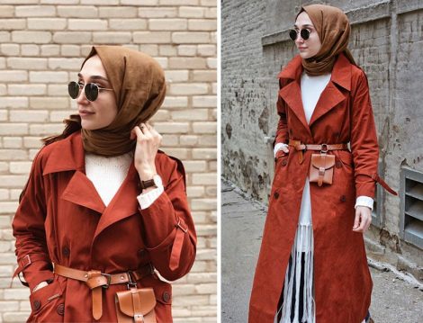 Esra Keskin Demir Trençkot