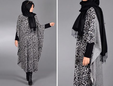Henna Elısa Gri Sare Leopar Panço