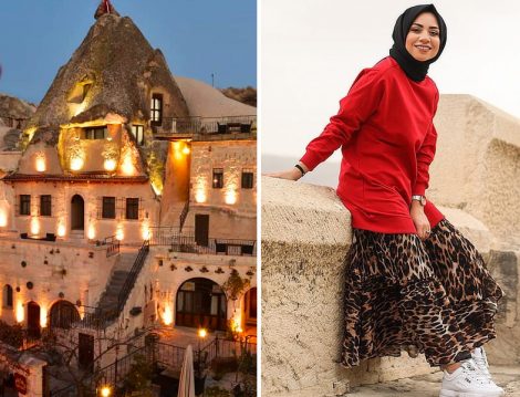Kapadokya Gezisine Özel Sweatshirt Kombini