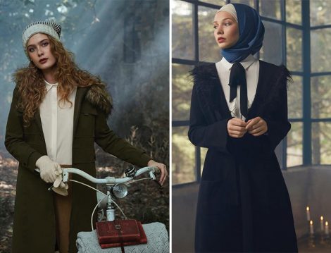 Tuğba Venn 2018-19 Manto Modelleri