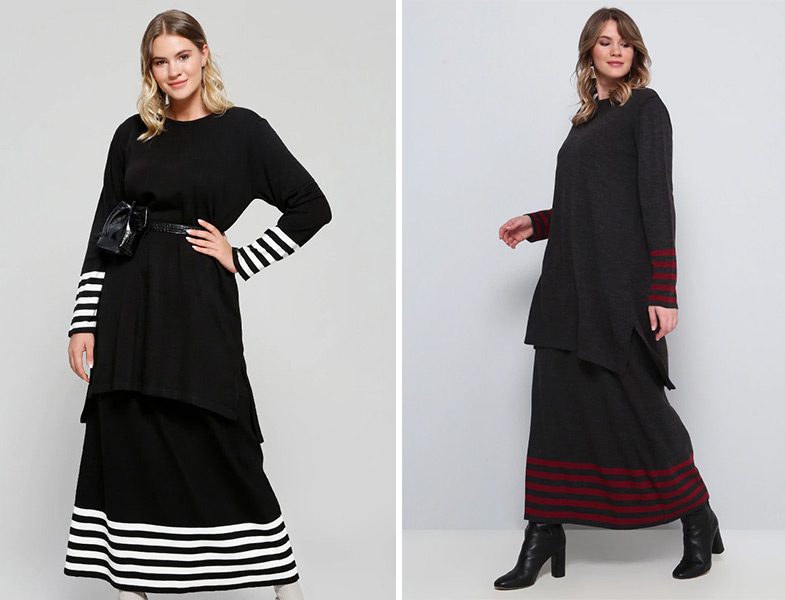 Alia Triko Tunik&Etek İkili Takım