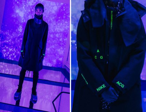 NikeLab ACG Holiday Siyah Mont