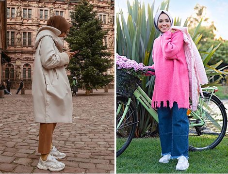 Oversize ve Salaş Tesettür Kombinler