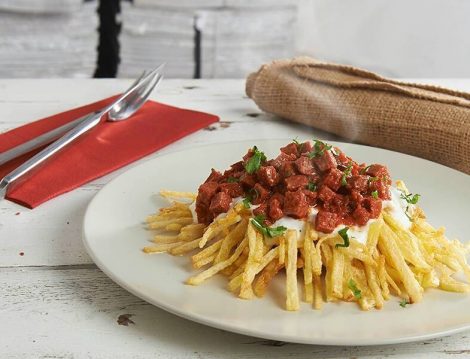 Sucuklu Çökertme Kebabı