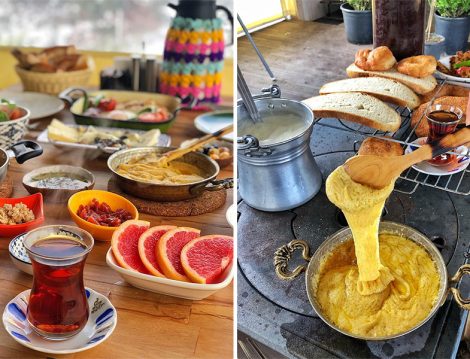 Botanik Kahvaltı Mıhlama ve Serpme Kahvaltı