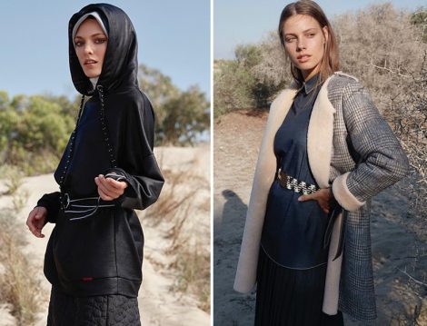 Kayra Ekose Kaban ve Kapüşonlu Tunik
