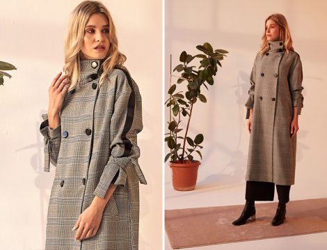 Merve Dağlı Siyah Layel Ceket
