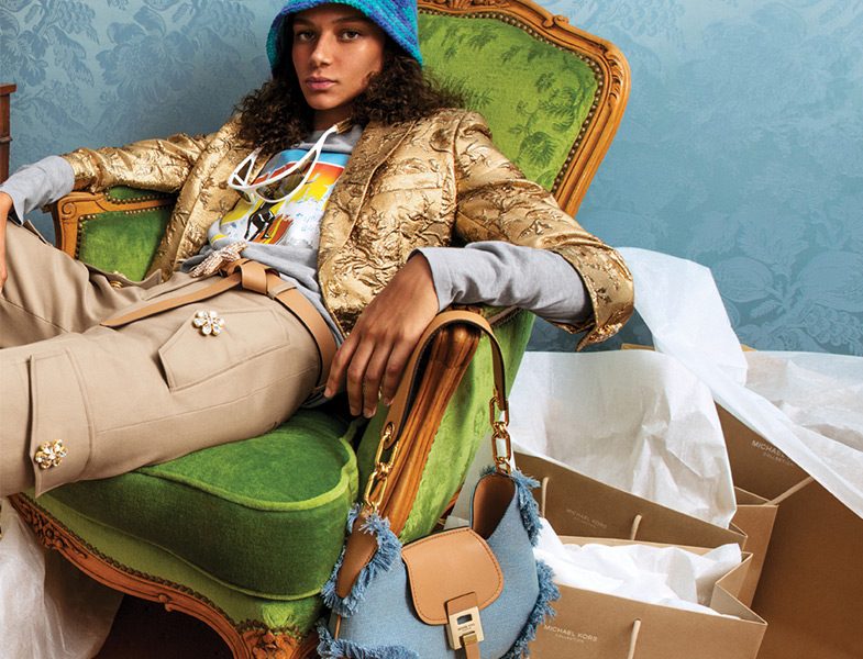 Michael Kors Collection İlkbahar 2019 Taş Detaylı Bol Pantolon