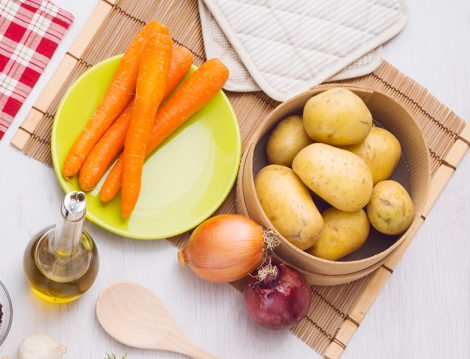 Patates Soğan ve Havuç İle Doğal Saç Maskesi