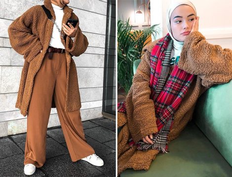 Peluş Mont Modelleri