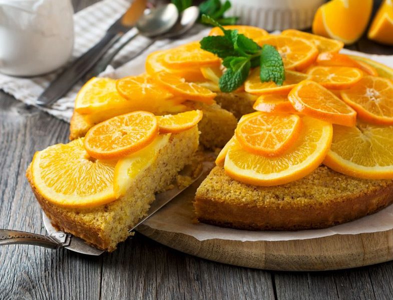 Portakal ve Mandalinalı Kek