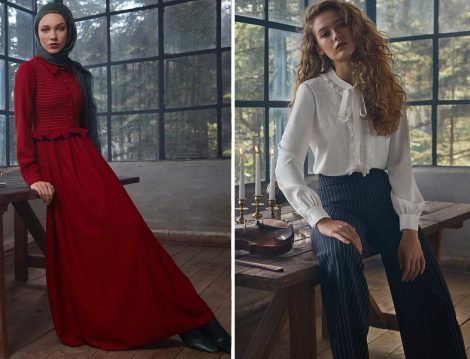 Tuğba Ven Elbise ve Pantolon Bluz Modelleri