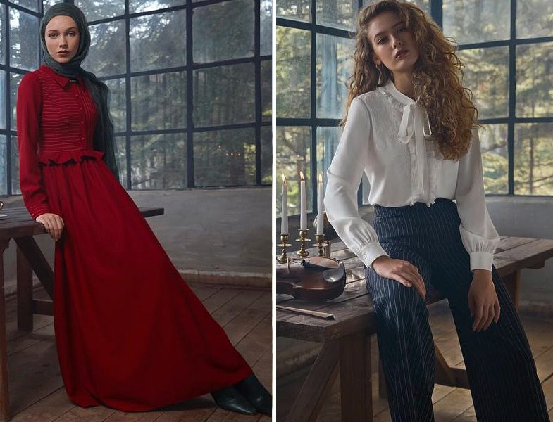 Tuğba Ven Elbise ve Pantolon Bluz Modelleri
