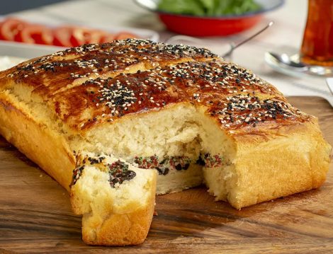 Zeytinli Tepsi Poğaçası