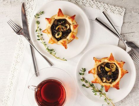 İki Zeytinli Güneş Poğaça