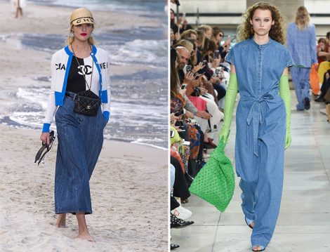 2019 İlkbahar – Yaz Koleksiyonlarından Denim Parçalar