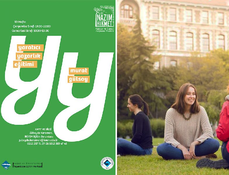 Boğaziçi Üniversitesi Yazarlık Eğitimleri