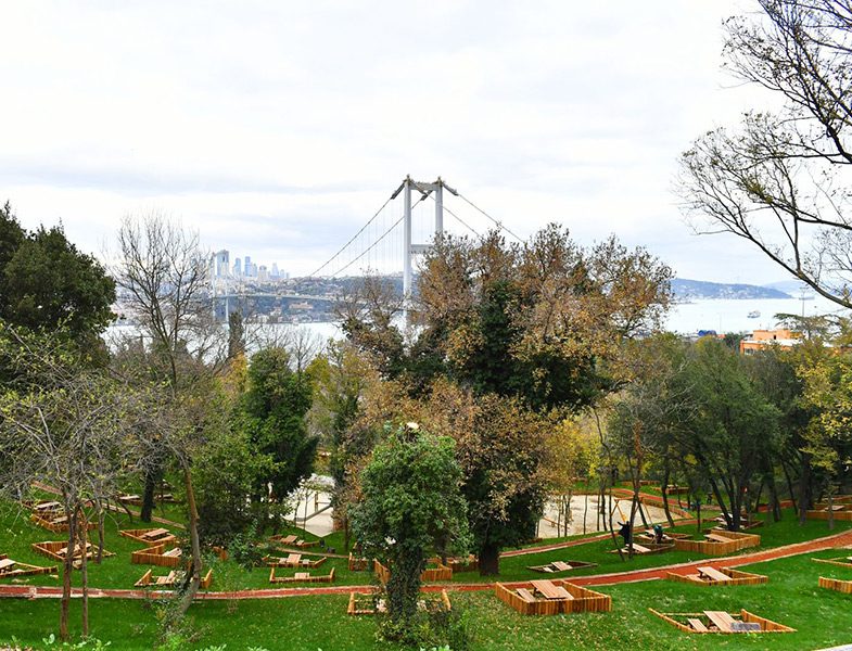 Nakkaştepe Millet Bahçesi Boğaz Manzarası