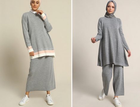 Refka Gri Triko Takım