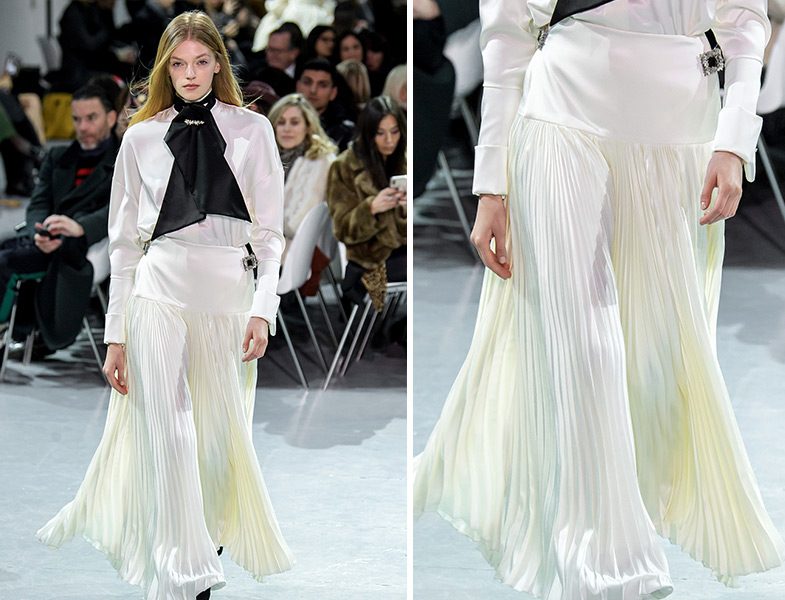 Alexandre Vauthier İlkbahar Yaz 2019 Couture Pileli Etek