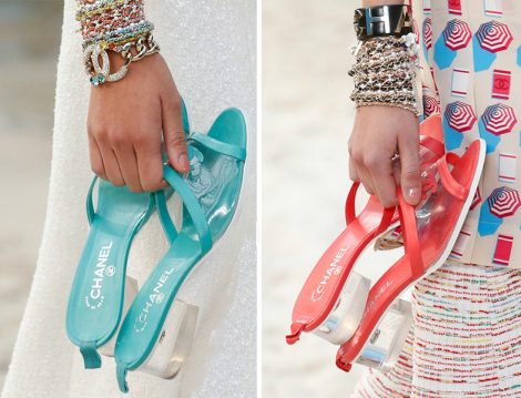 Chanel Vinil Ayakkabı