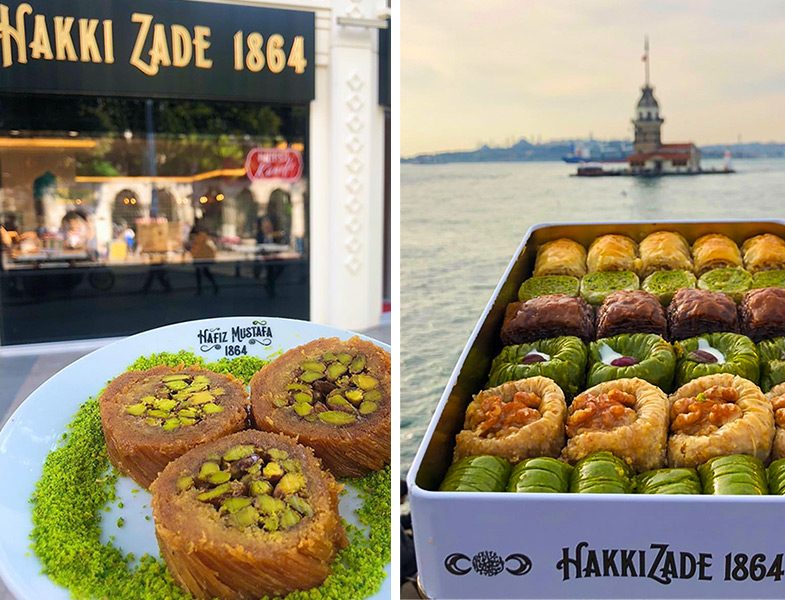 Hakkı Zade 1864 Üsküdar Baklava Çeşitleri
