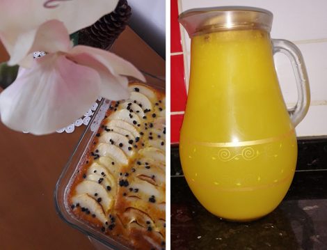 Limonata ve Elmalı Kek