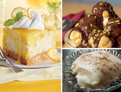 Limonlu Cheesecake - Tavukgöğsü - Prefiterol