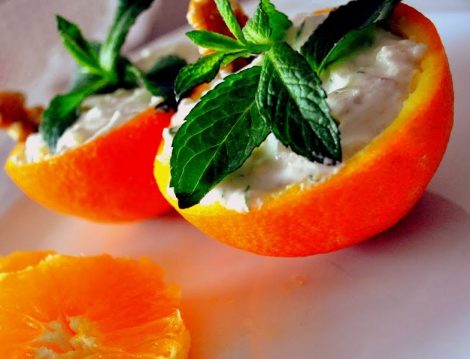 Portakal Kabuğunda Kereviz Salatası