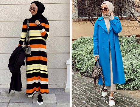Touche Official Oversize Trençkot & Kalem Elbise