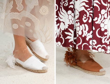 Valentino Tüylü Espadril