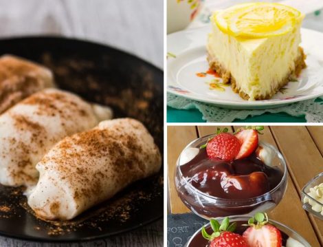 Yalancı Limonlu Cheesecake - Yalancı Tavukgöğsü - Yalancı Prefiterol