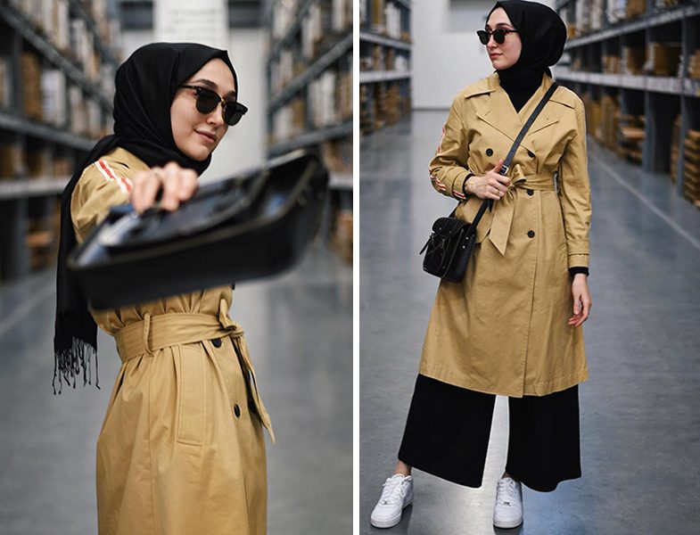 Zara Camel Trençkot