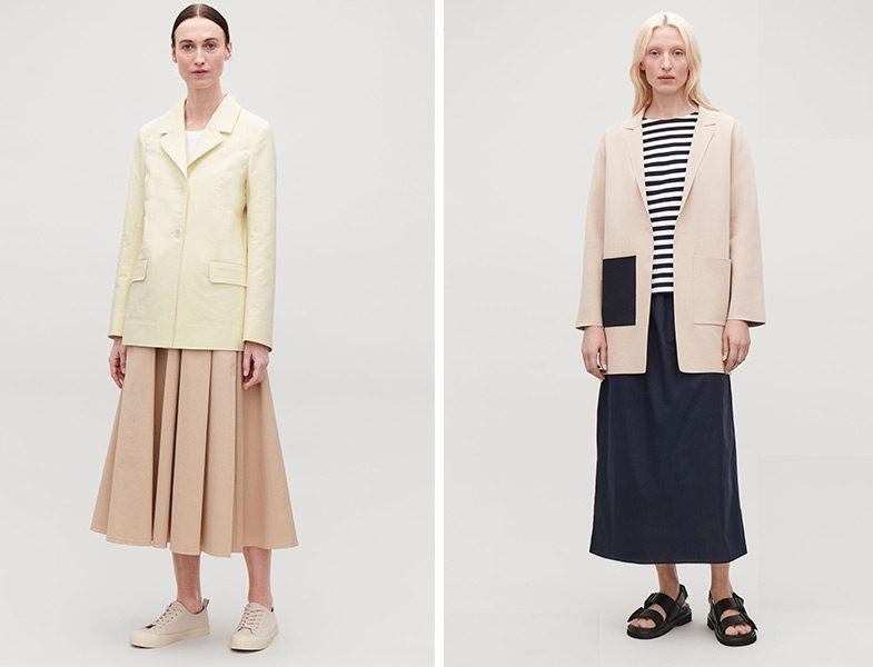 Cos Store 2019 İlkbahar Yaz Kruvaze Ceket