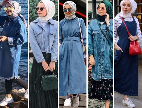 Denim Tunik-Ceket-Elbise-Jile