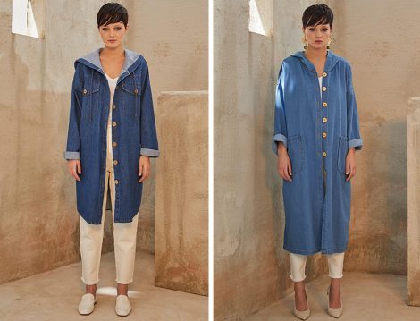 Qooq Store 2019 İlkbahar Yaz Denim Kap Modelleri