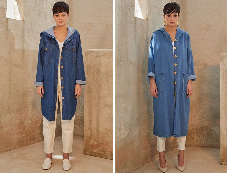 Qooq Store 2019 İlkbahar Yaz Denim Kap Modelleri
