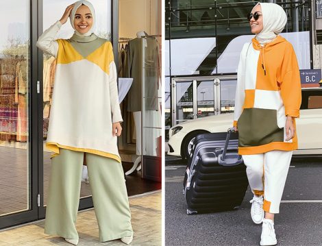 Qooqstore Tunik Pantolon İkili Takım