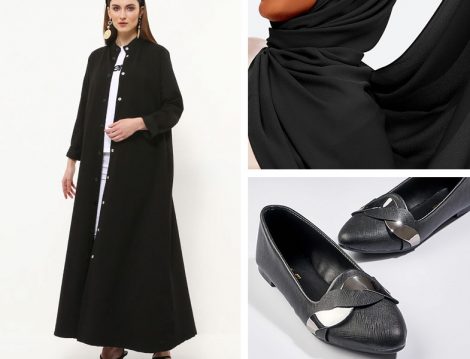 Everyday Basic Pardesü & Halima Krep Şal & Bambi Babet