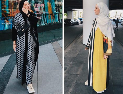 Instagram Moda Fenomeni Beyza Lami Abaya ve Ferace Kombinleri